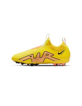 Bota Fútbol Junior Nike Vapor 15 Club Amarillo