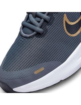 Zapatilla Niñ@ Nike Dowshifter 12 Negro Gris Dorado