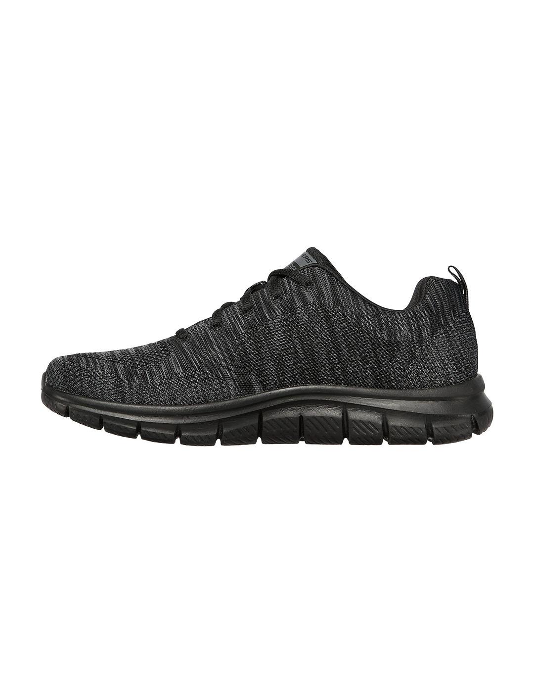 Zapatilla Hombre Skechers Track-Front Negra