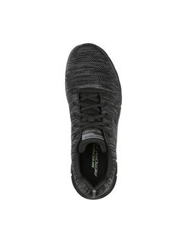 Zapatilla Hombre Skechers Track-Front Negra