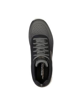 Zapatilla Hombre Skechers Track-Ripkent Negra Gris