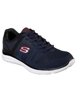 Zapatilla Hombre Skechers Satisfaction-Flash Marino