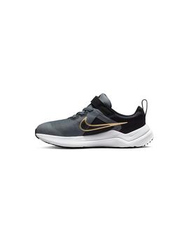 Zapatilla Niñ@ Nike Downshifter Gris Negro Dorado