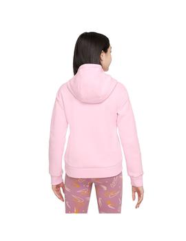 Sudadera Niña Nike Nsw Hoodie Rosa