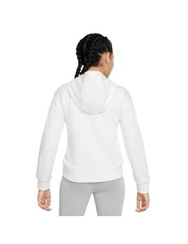 Sudadera Niña Nike Hoodie Blanca