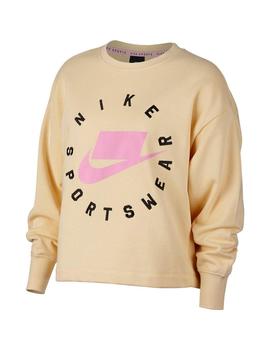 Sudadera Nike Sportswear NSW Amarilla Mujer
