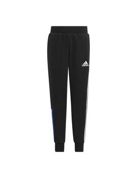 Conjunto Niño adidas Stripes Negro/Azul