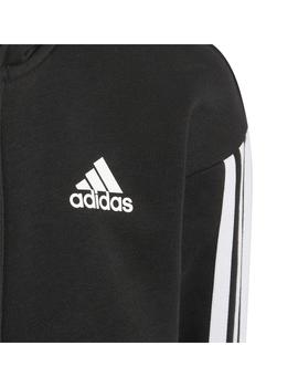 Conjunto Niño adidas Stripes Negro/Azul