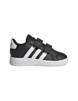 Zapatilla Niño adidas Grand Court 2.0 Negro