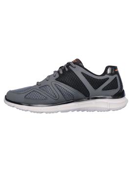 Zapatilla Hombre Skechers Satisfaction Gris