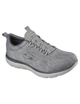 Zapatilla Hombre Skechers Summits Gris