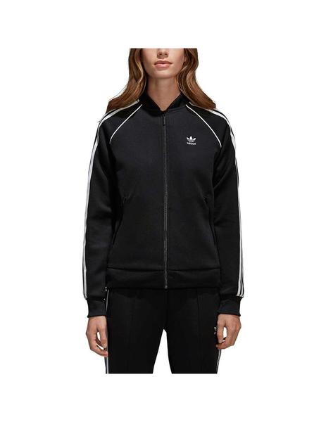 chaqueta negra mujer adidas