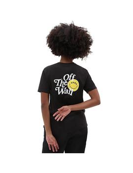 Camiseta Mujer Vans Mar MAr Bff Negra