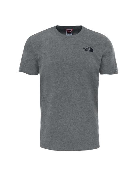 Camiseta Hombre The North Face Red Box Gris Oscura