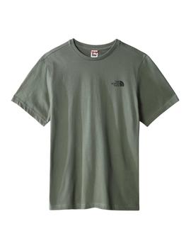 Camiseta Hombre The North Face Simple Dome Verde