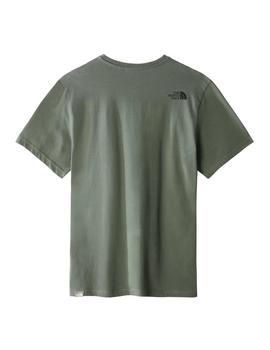 Camiseta Hombre The North Face Simple Dome Verde