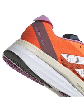 Zapatilla Hombre adidas Adizero Boston 11M Naranja