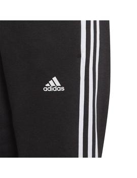 Pantalón Niño adidas 3Stripe Negro/Blanco