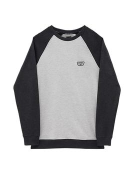 Sudadera Hombre Vans Rutland Gris Marino