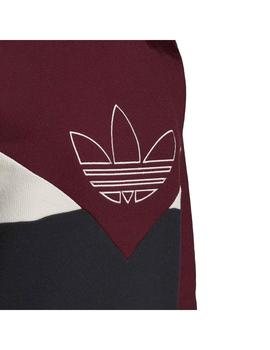 Sudadera adidas Clrdo Mujer Burdeos