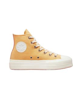 Zapatilla Mujer Converse Ctas All Pla. Amarilla