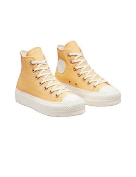 Zapatilla Mujer Converse Ctas All Pla. Amarilla