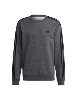 Sudadera Hombre adidas 3Stripe Gris