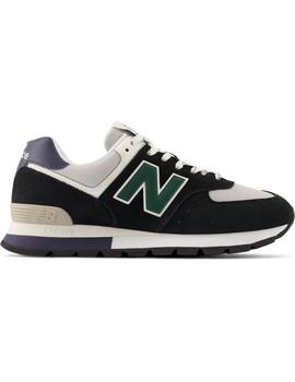 Zapatilla Hombre New Balance 574 Negro Verde