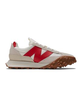 Zapatilla Unisex New Balance C72 Beige/Rojo