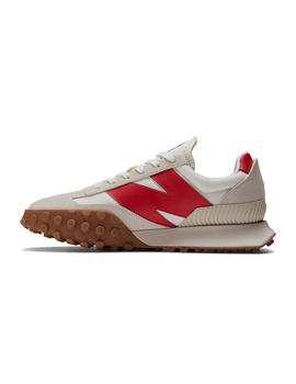 Zapatilla Unisex New Balance C72 Beige/Rojo