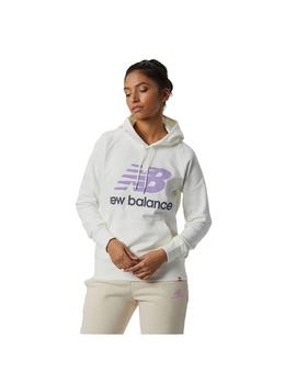 Sudadera Mujer New Balance Esse Po Blanca