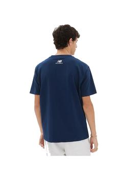 Camiseta Hombre New Balance Athl Intelligent Marino