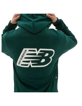 Sudadera Hombre New Balance Essentials Fleece verde