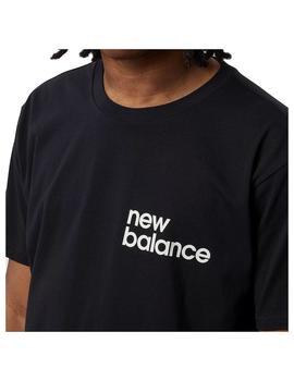 Camiseta New Balance Essentials Graphic Short Sleeve 1 Negro