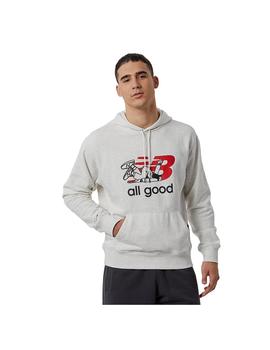 Sudadera Hombre New Balance Art All Good Gris