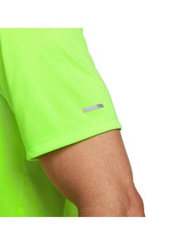 Camiseta Hombre Nike Df Run Verde