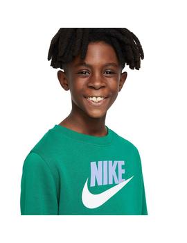 Sudadera Niño Nike Nsw Club Verde