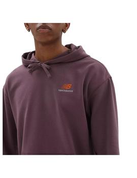 Sudadera Unisex New Balance Uni-Essentials French Granate