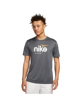 Camiseta Hombre Nike Df  Gris