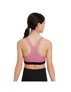 Top Niña Nike Swoosh Bra Rosa