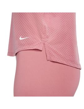 Camiseta Mujer Nike Dri-FIT One Breathle Rosa
