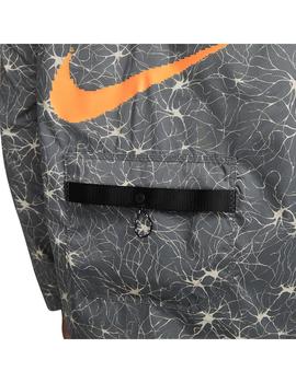 Cortavientos Hombre Nike Wndrnner Negro Naranja