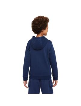 Sudadera Niño Nike Sportswear Fleece Azul