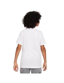 Camiseta Niño Nike Nsw Boxy Blanca