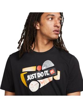 Camiseta Hombre Nike Nsw  Negra