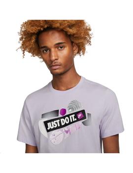 Camiseta Hombre Nike Nsw  Lila