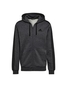 Sudadera Hombre adidas 3Stripe Gris Oscuro