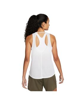 Camiseta Mujer NIke One Df Blanca