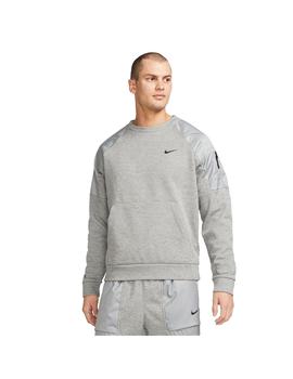 Sudadera Hombre Nike Therma-FIT Novel Gris