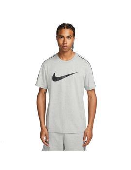 Camiseta Hombre Nike Repeat Gris